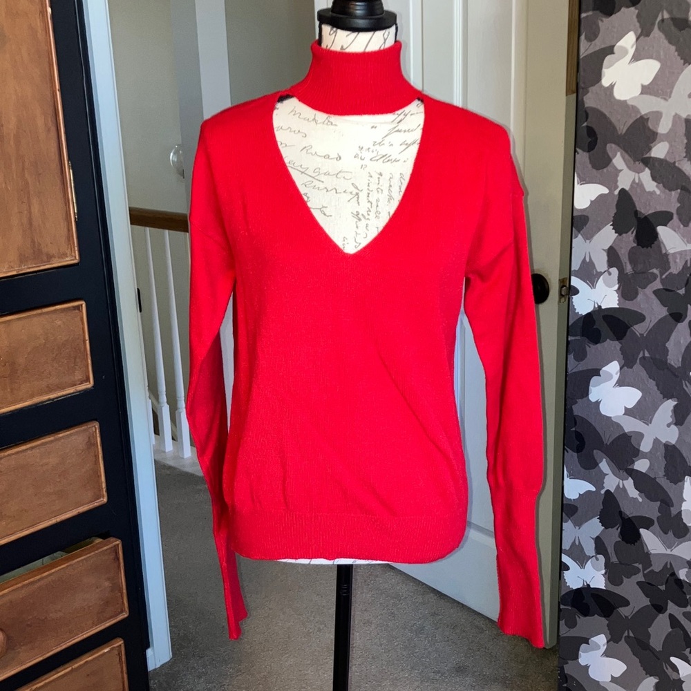 Cyrus Bold Red Knitwear